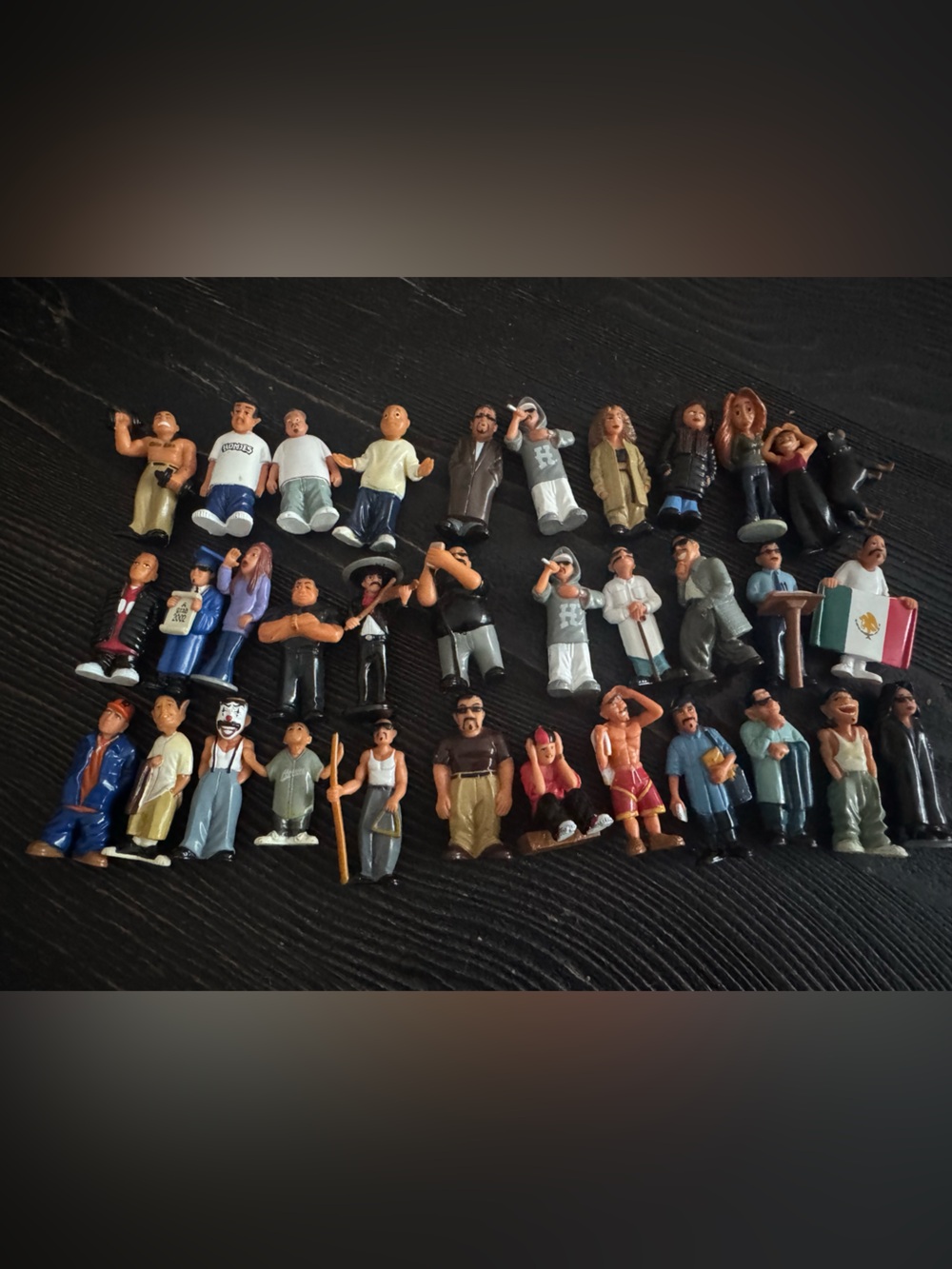 Vintage Lil Homies Lot of 34 Mixed Character Mini Figures Collectibles
